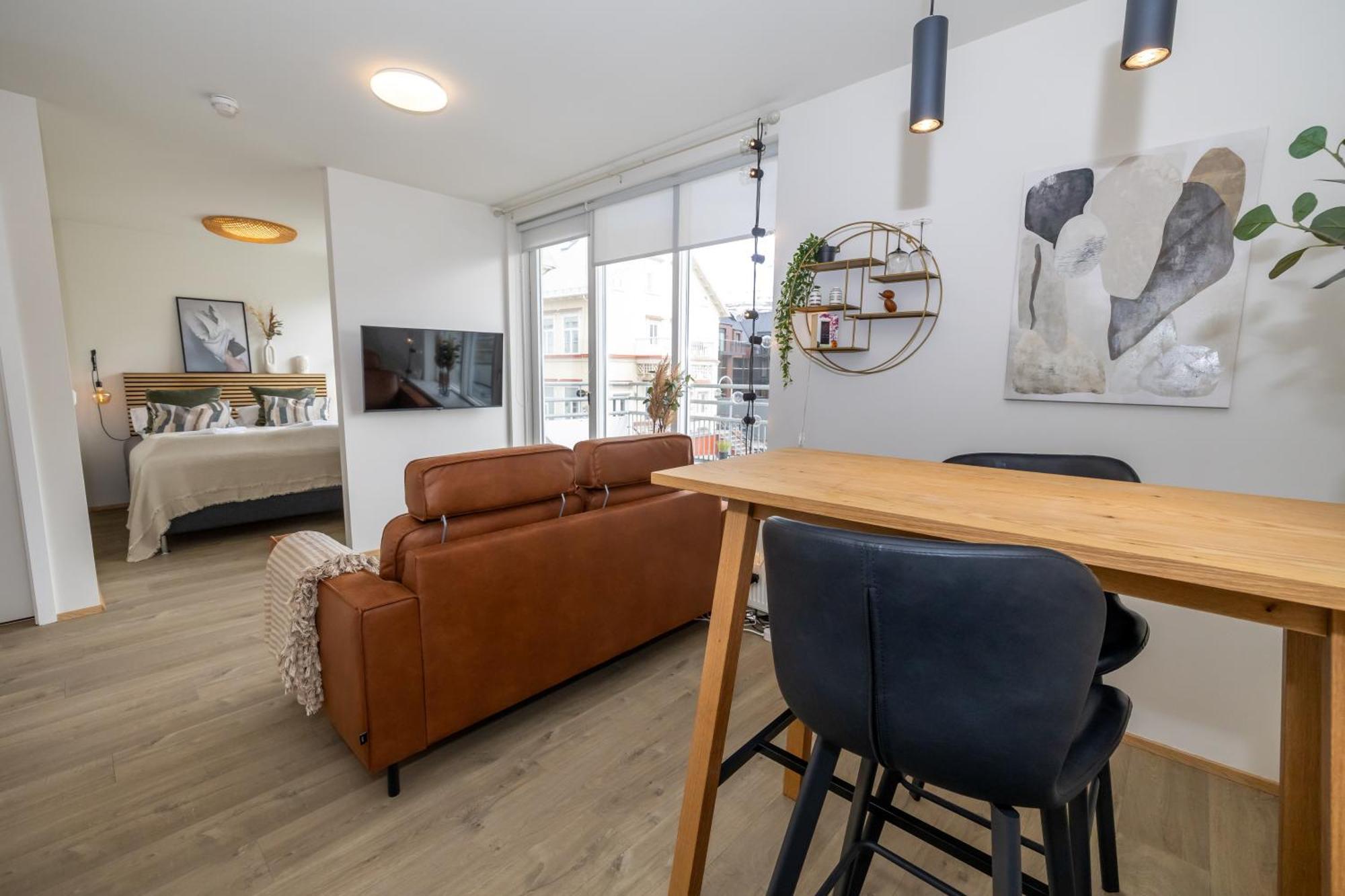 Charming Deluxe Apartment Akureyri Zimmer foto